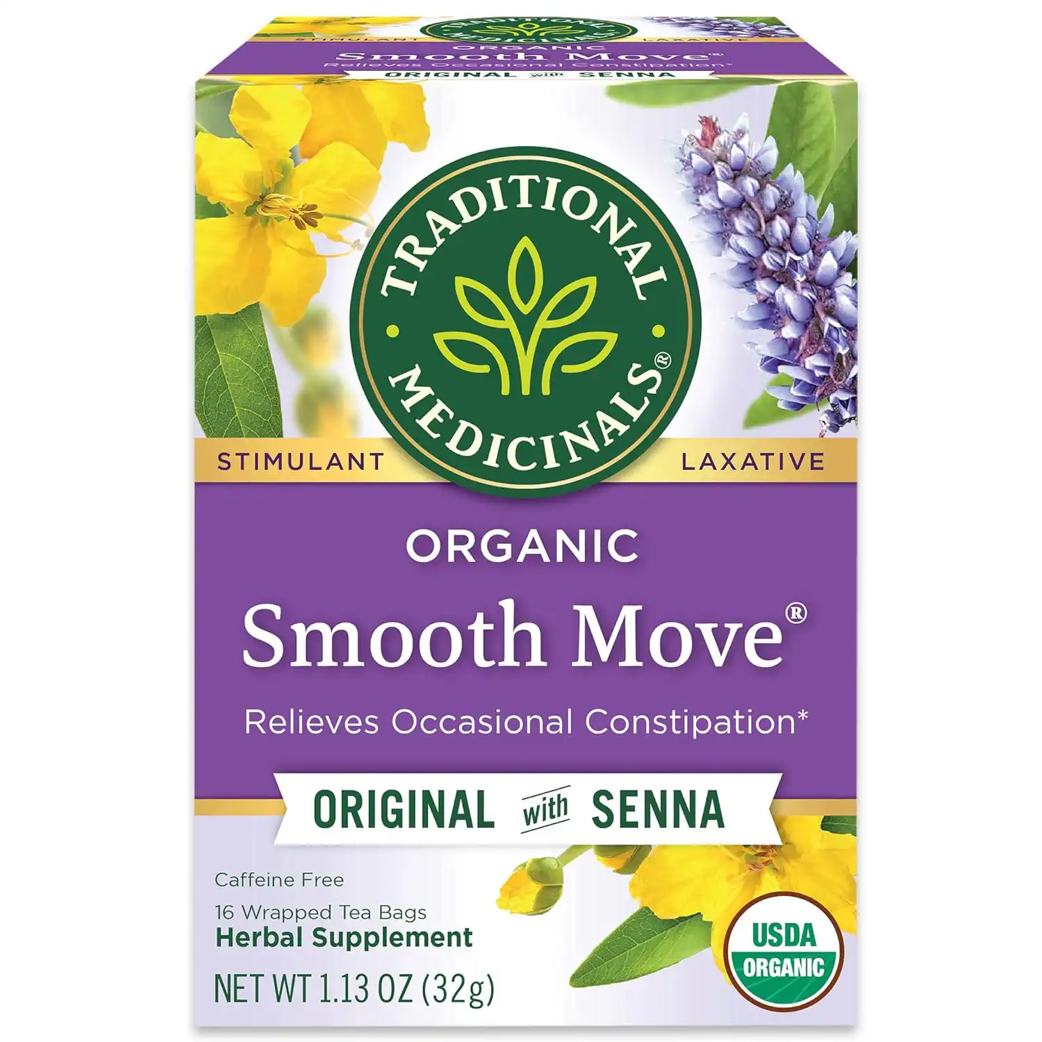 Traditional Medicinals Tea, Organic Smooth Move