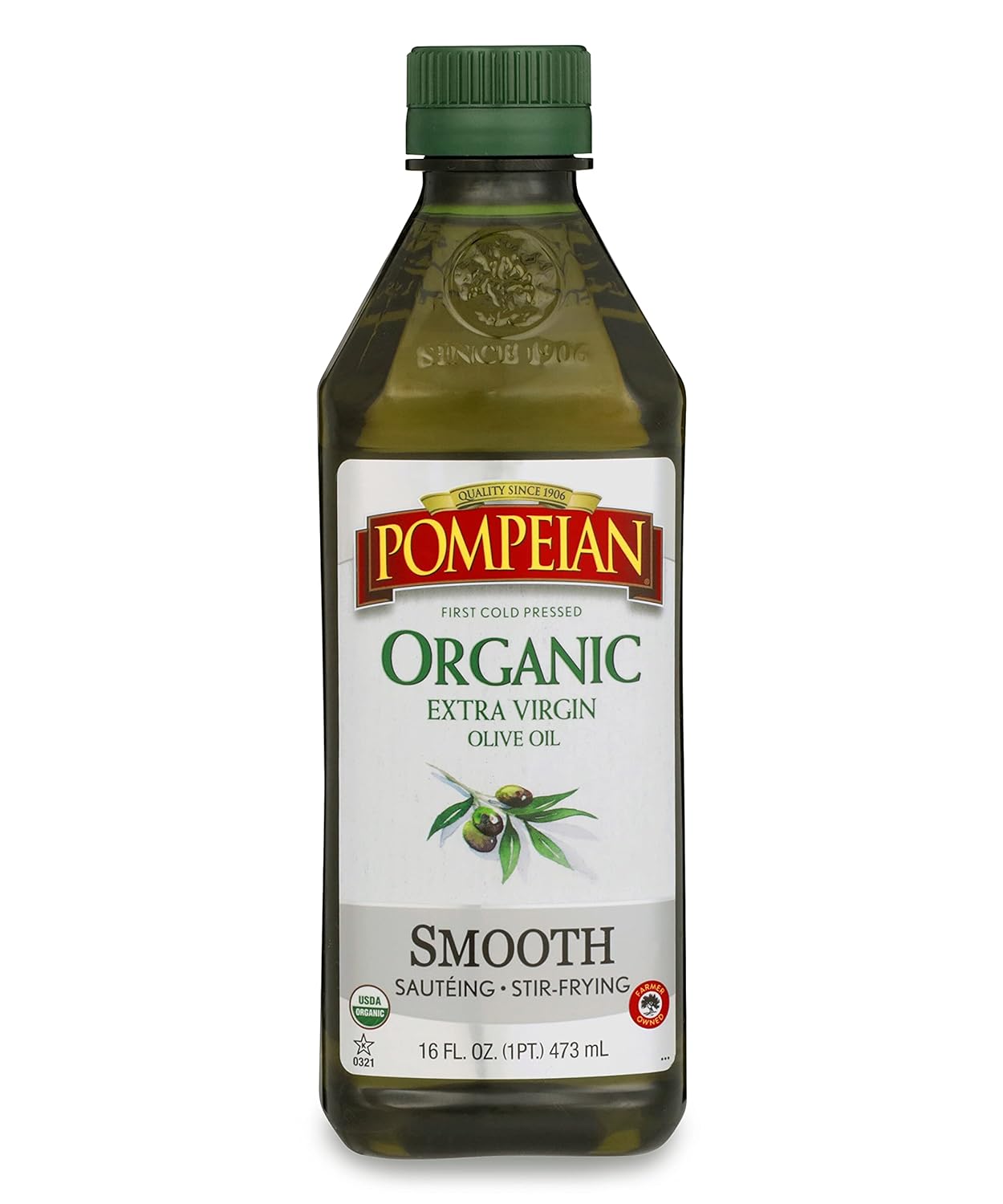 Pompeian USDA Organic Smooth Extra Virgin Olive Oil